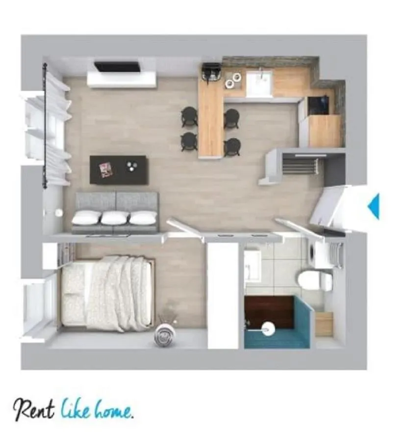 Rent Like Home - Kolska 9A Warsaw 0*,  Poland